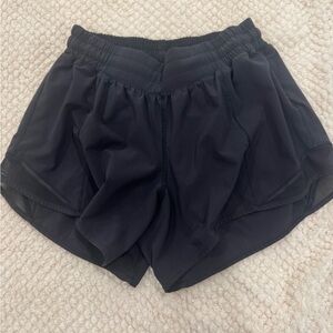 lululemon athletica Hotty Hot Women's Black Athletic Shorts
